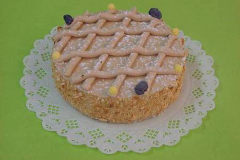 Moka (Génoise nature imbibé café / Crème au beurre café) Moka (Génoise nature imbibé café / Crème au beurre café)